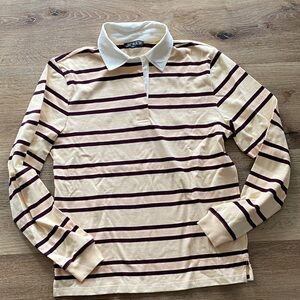 J Crew stripe polo
